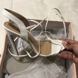 Brand New White Heels!
